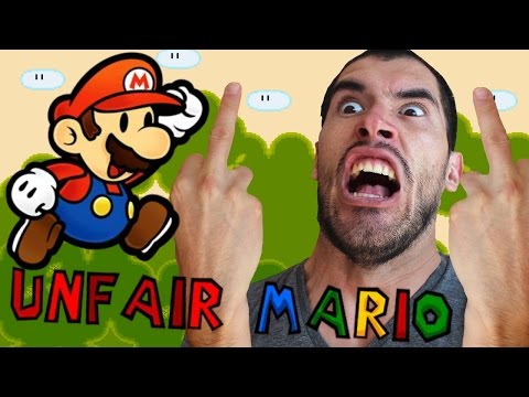 QUE COMIENCE LA RABIA! | Unfair Mario - JuegaGerman