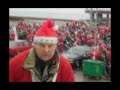 Santas on Motorbikes