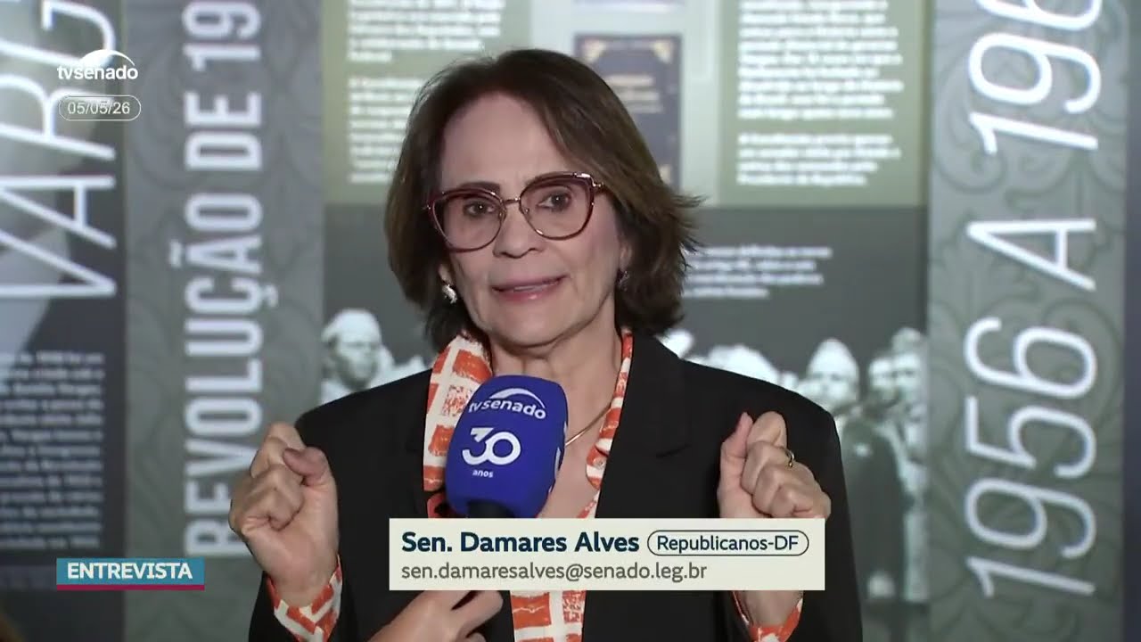 Senadora Damares Alves destaca aprovação da política de educação financeira na CAE - 05/05/2026