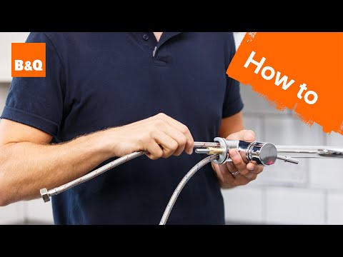 how to replace kitchen sink mixer tap