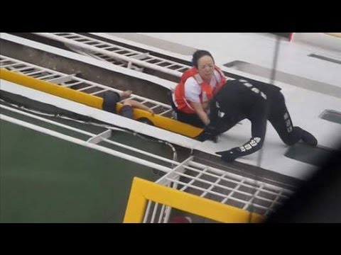 VIDEO: Nearly 300 Missing in South Korean Ferry Disaster