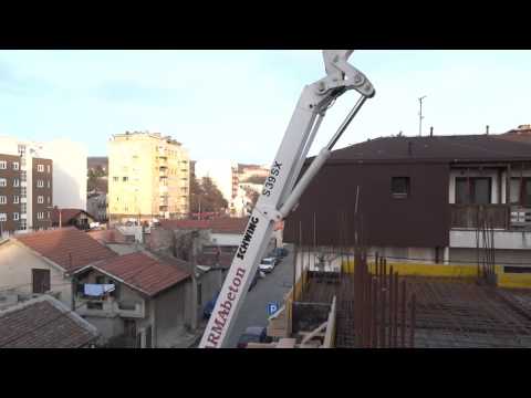 Betoniranje ploče drugog sprata