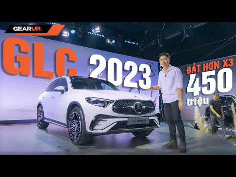 MERCEDES GLC 2023: đắt hơn X3 450 triệu nhưng to con hơn, máy mạnh hơn và đồ chơi ngập tràn | GearUp