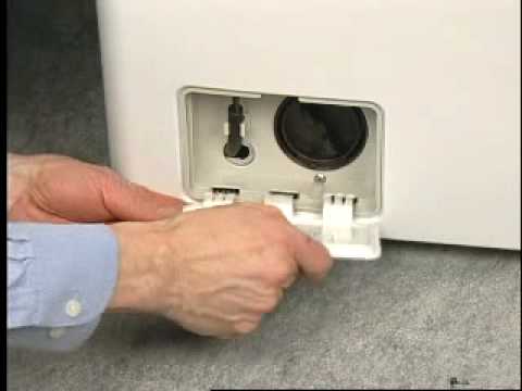 how to drain lg tromm washer