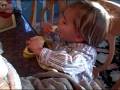 Banana eating
