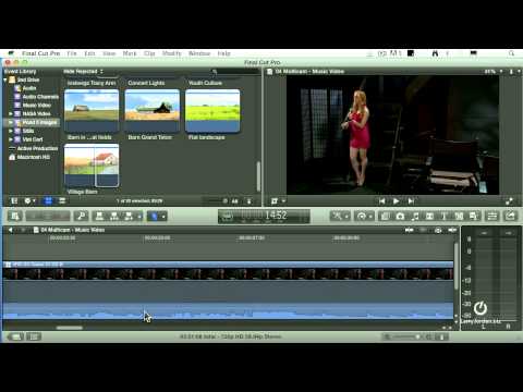 how to dissolve in final cut pro x