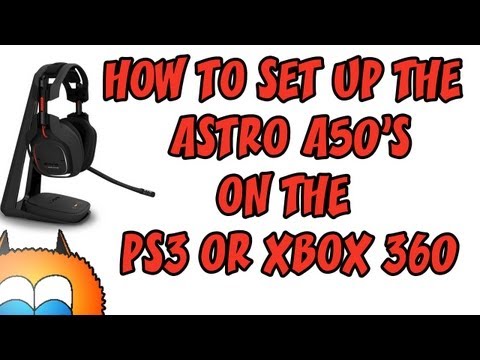 how to turn astro a50s off