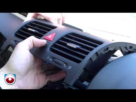 how to remove vw beetle cd player