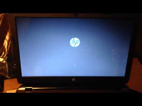 how to open cd player on hp laptop