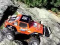 off road jeep wrangler Clod crawler in rock off road jeep wrangler Clod crawler in rock