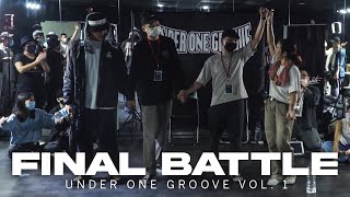 Boogie Tim vs Joey – Under One Groove Vol. 1 Popping Edition Final Battle