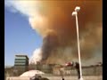 los angeles brush fire
