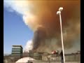 los angeles brush fire
