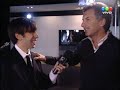 Mauricio Macri cantando 