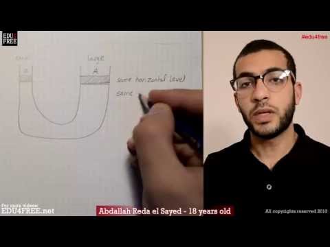 Pascal’s principle | Physics - الفيزياء لغات - الصف الثاني الثانوي