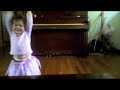 Our daughter has grown up since her last video - the quality is not great, but here is 1 2 3 4 by baby izzy