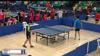 Singapore National Table Tennis League 2017 - 1st Leg - Safra 1 vs KTS