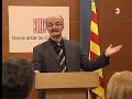 carod rovira assaja una roda de premsa