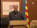 carod rovira assaja una roda de premsa
