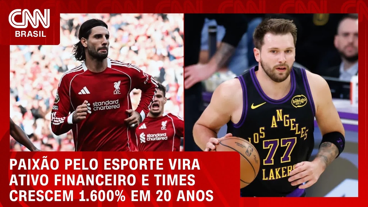 Liverpool e Lakers valorizam cerca de 1.600% em 20 anos; entenda | CNN Prime Time