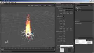 Flare3D / Stage3D Particle Emitters 