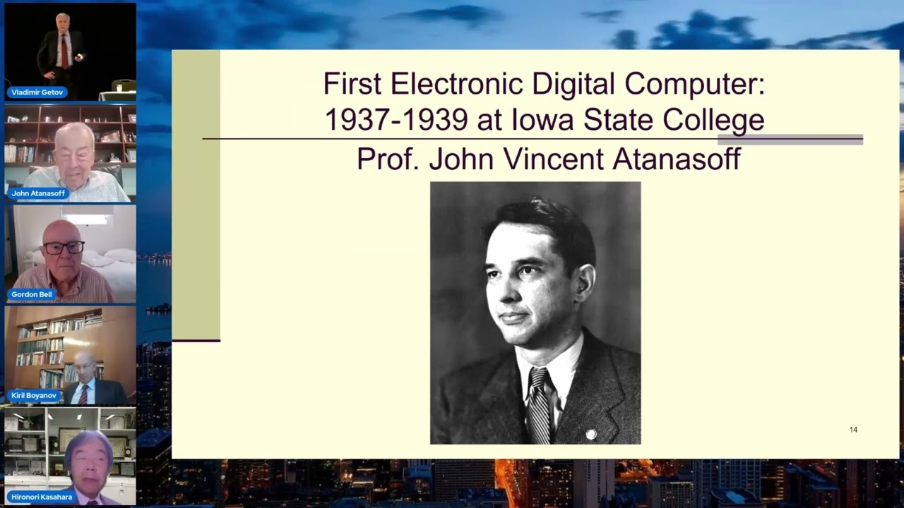 SERVICES 2023 Plenary Panel: The Invention of Electronic Digital Computing (JVA Symposium)