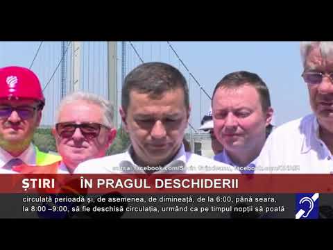 Podul de la Brăila, în pragul deschiderii