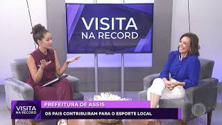 Visita na Record - Prefeitura de Assis: Telma Spera  (1° Bloco - 27/04/2025)