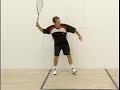 Basic Squash Drills : Squash Service Box Leg Drills
