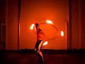 fire hoop demo