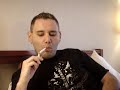 Dave smoking the last Marlboro Light 100 in his pack Dave smoking the last Marlboro Light 100 in his pack
