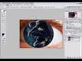 Photoshop - imagen en el iris de ojo Photoshop - imagen en el iris de ojo
