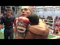 Taylor Krahl ATT (Tiger Muay Thai) wins by stoppage in the 3rd round @ Bangla Thai Boxing Stadium