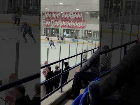 NOLAN KEELER scores goal Halton Hurricanes OHL CUP game