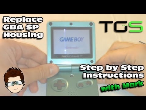 how to paint a gameboy advance sp