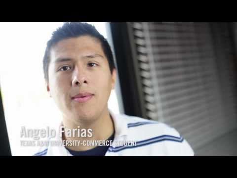 Angelo Farias talks about his experience at Texas A&M University-Commerce