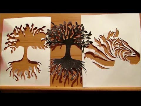 how to turn picture into stencil