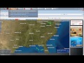 10/15/2011 -- Large cluster of 'HAARP rings' (VLF / UHF) -- South and Southeast USA