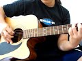 Kelly Clarkson- Behind These Hazel Eyes Guitar