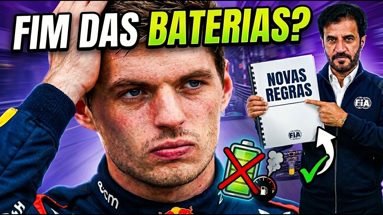 Menos bateria, mais motor — a F1 virou de cabeça pra baixo!