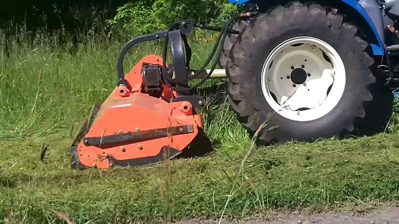 Betstco, Farmer-Helper FH-D Series Mower In Action