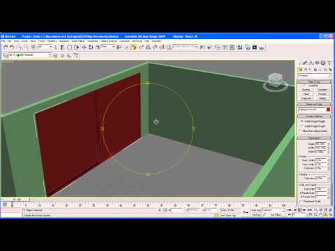 3dsmax - The first part of the tutorial, creating the room. Subscribe for future updates on this.