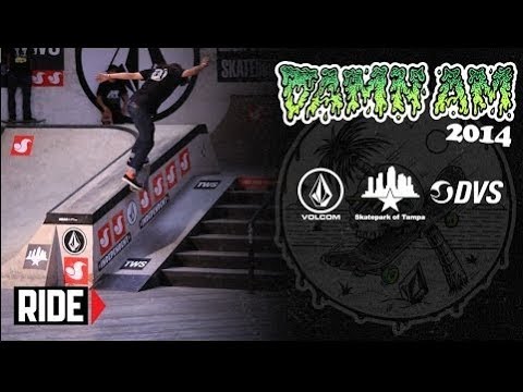 Volcom Damn Am 2014 Day 3 - Finals & DVS Best Trick