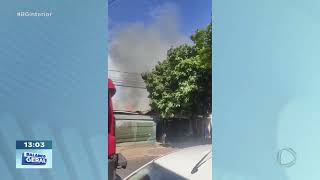 Marília: Incêndio destruiu casa na zona norte