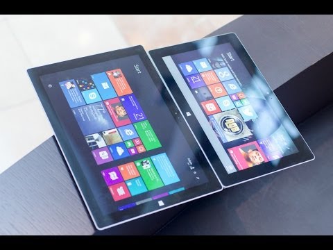 Surface Pro 3 vs Surface 2