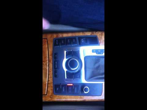 how to reset audi mmi