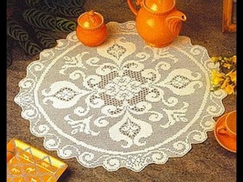 Из чего вязать скатерть Из чего вязать скатерть