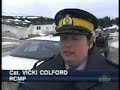 Sighting of diamond shaped UFO in Newfoundland (2005)