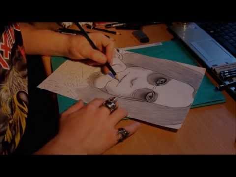 how to draw ozzy osbourne