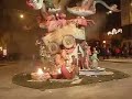 crem� falla camino barcelona travesia moncada 2008